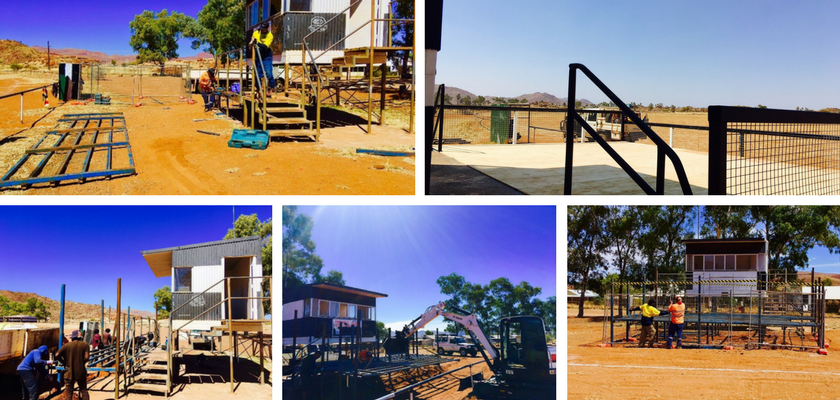 How team pride developed when delivering this community project