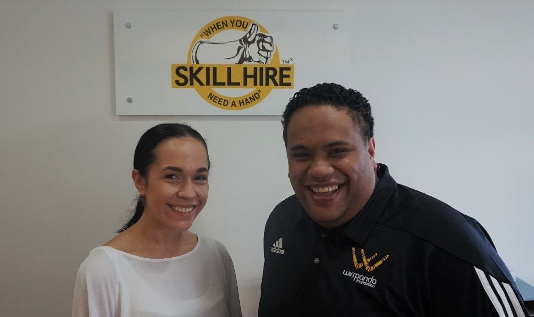 Jacinta’s first day at Skill Hire!